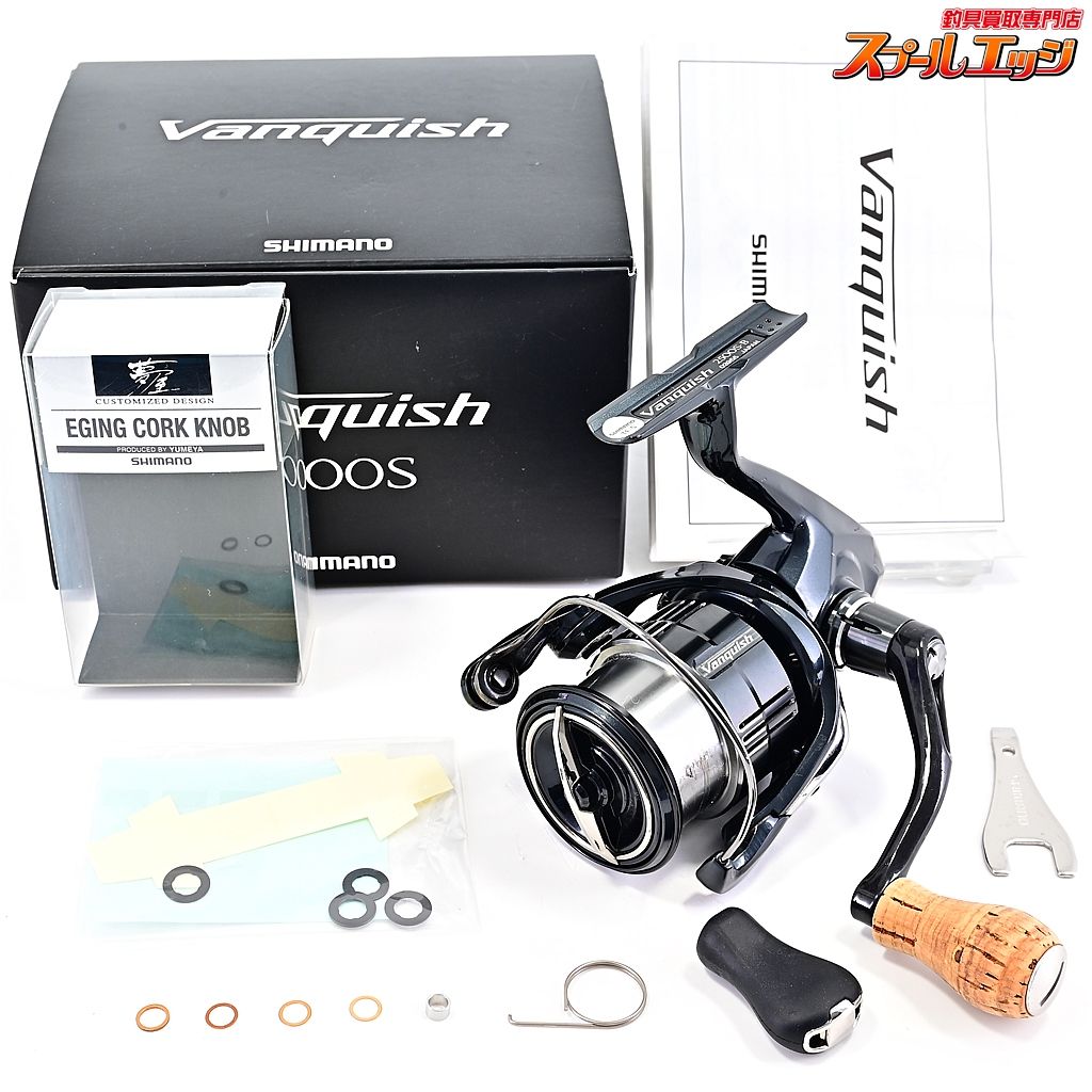 シマノ 19ヴァンキッシュ 2500S 夢屋エギングコルクノブ装着 SHIMANO Vanquish m40778