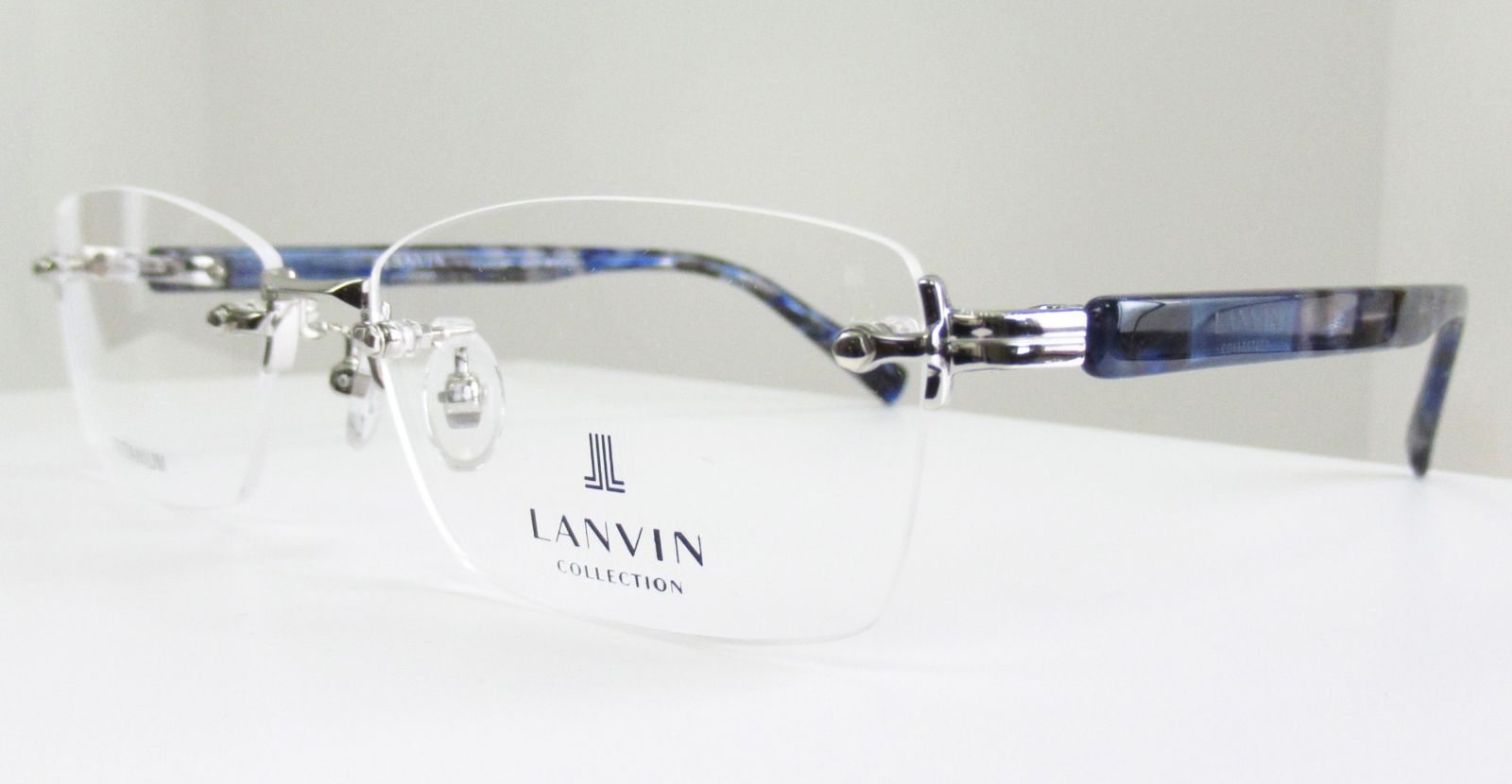 フチなし LANVIN ランバン◇メガネフレーム VLC067J-0S11 (シルバー 