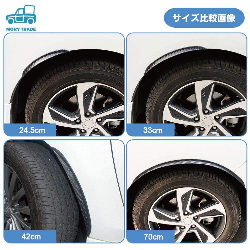 在庫処分】アーチ モール オーバーフェンダー 汎用 スポイラー 
