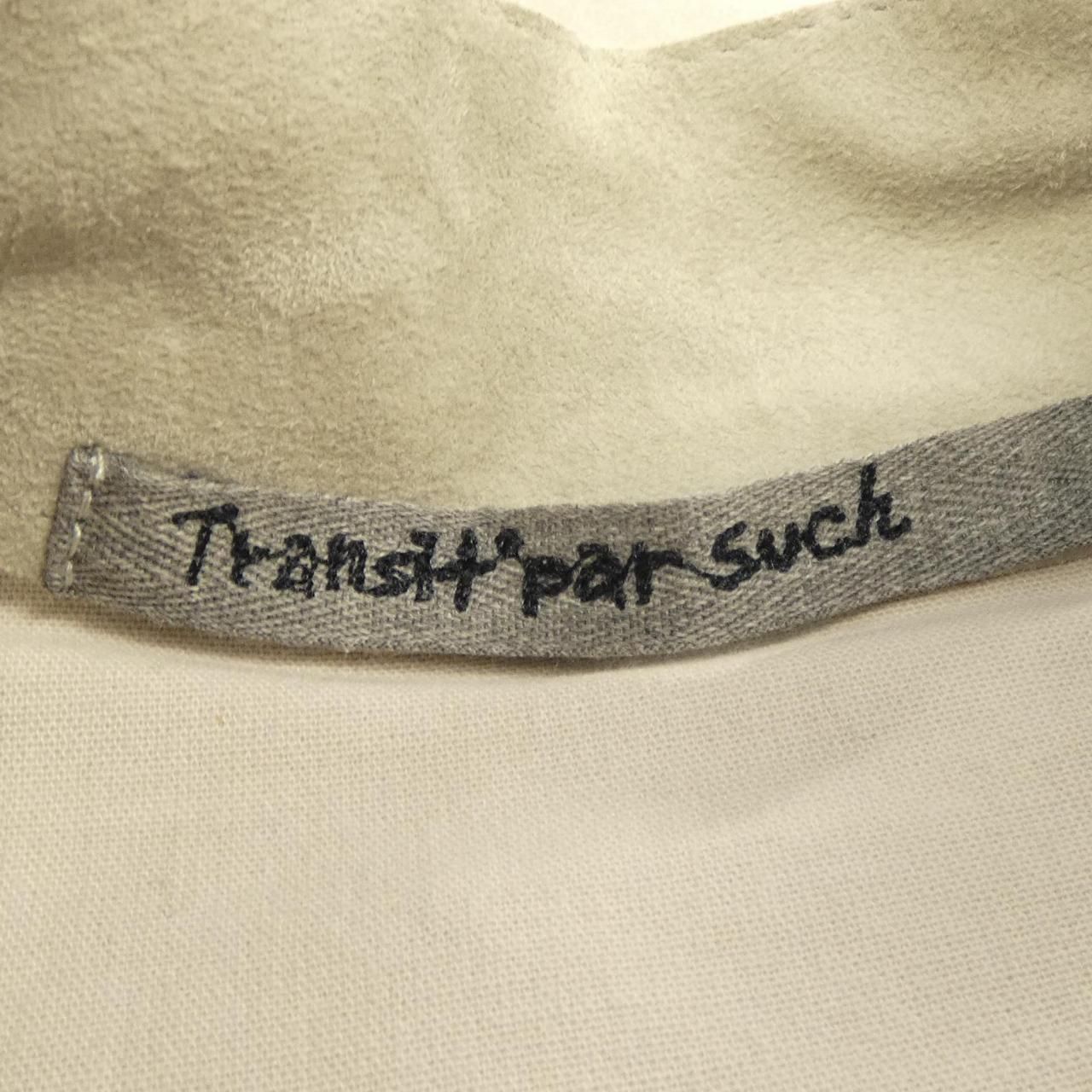 トランジットパーサッチ transit par such レザージャケット