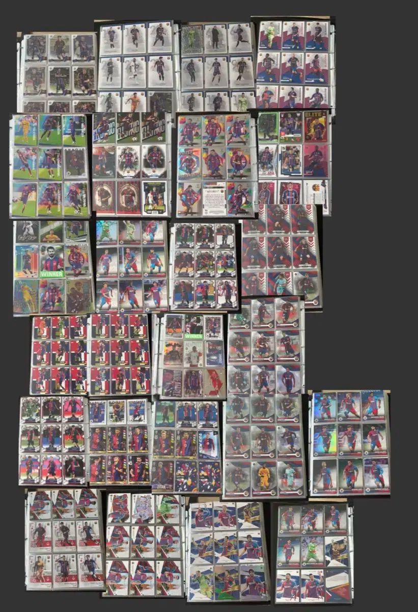バルセロナ Panini TOPPS トップス サッカー カード 約250枚 まとめ