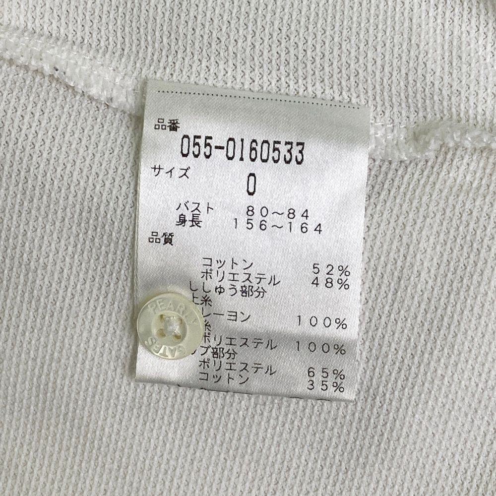 サイズ：0 PEARLY GATES パーリーゲイツ 半袖ポロシャツ 総柄