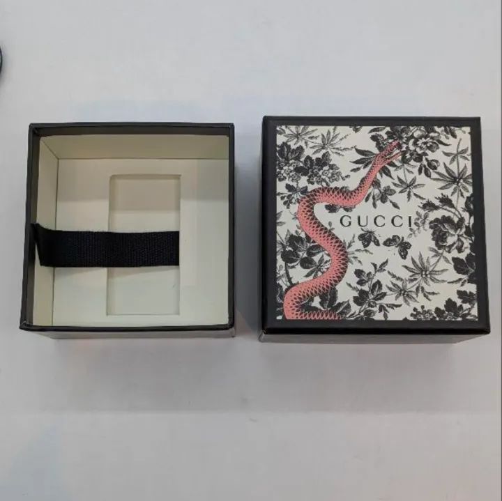 GUCCI グッチ ライオン カフス カフリンク メンズ 獅子 ポーチ