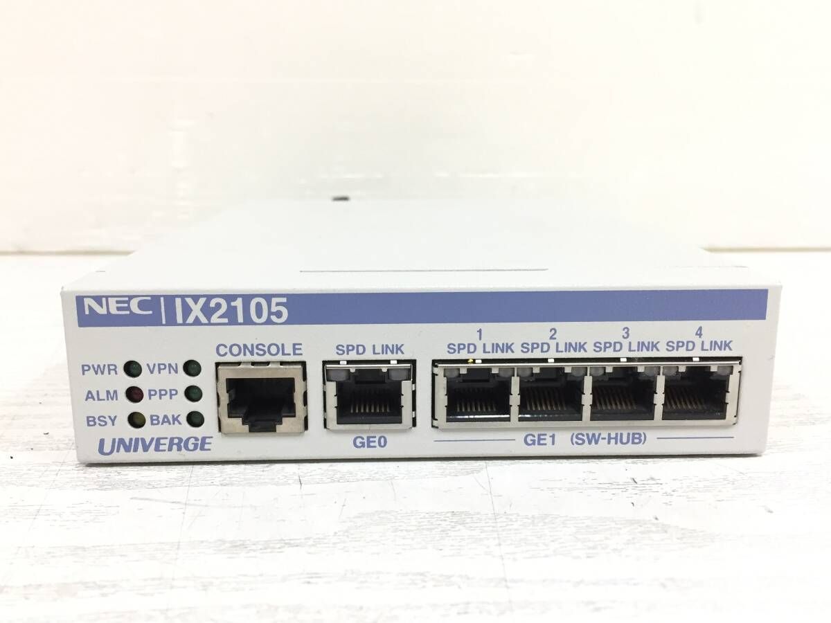 NEC 高速アクセスルータ UNIVERGE IX2106 - PC/タブレット