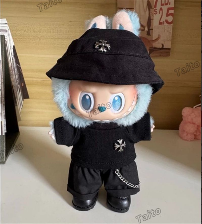 新品 LABUBU服 着ぐるみ着せ替え服 1/2/3代 ラブブぬいぐるみの