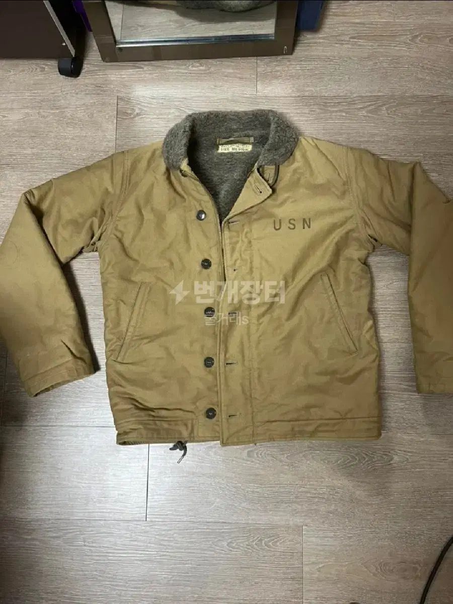 【雷市場（ポンジャン）商品韓国直送】BUZZ RICKSON'S(バズリクソンズ) デッキジャケット 38 サイズ buzzricksons deck jacket