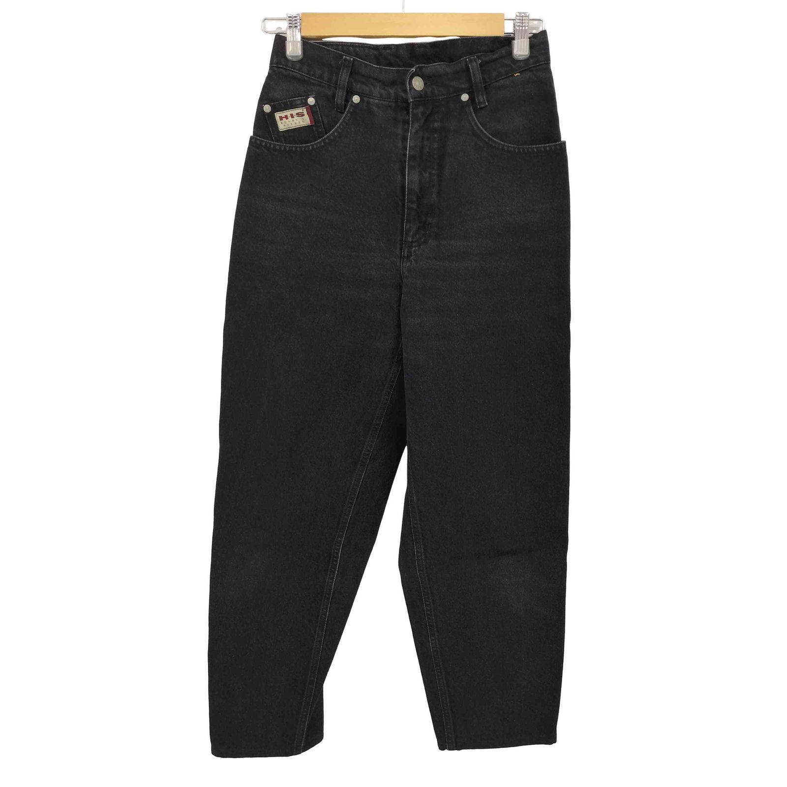 ユーズドフルギ USED古着 {{H.I.S}}90S ブラックデニムパンツ メンズ  38-31
