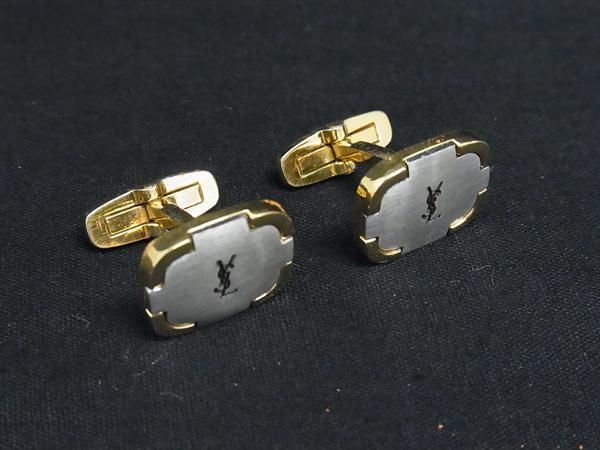 YVESSAINTLAURENT イヴサンローラン ヴィンテージ カフスボタン