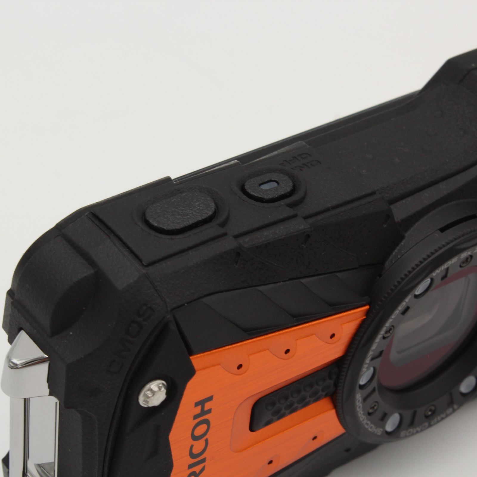 RICOH コンパクトデジカメ WG-70 ORANGE Amazon | RICOH WG-70 オレンジ リコー本格防水デジタルカメラ