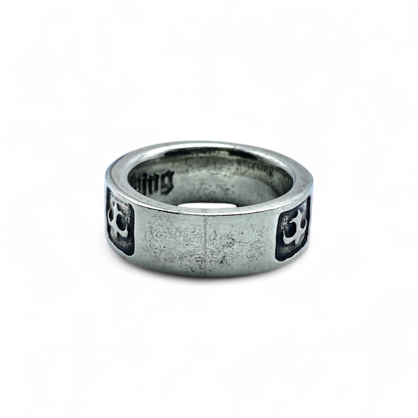 重厚な仕上がり】 ゴシック Sterling Silver 925 刻印 80s Vintage 