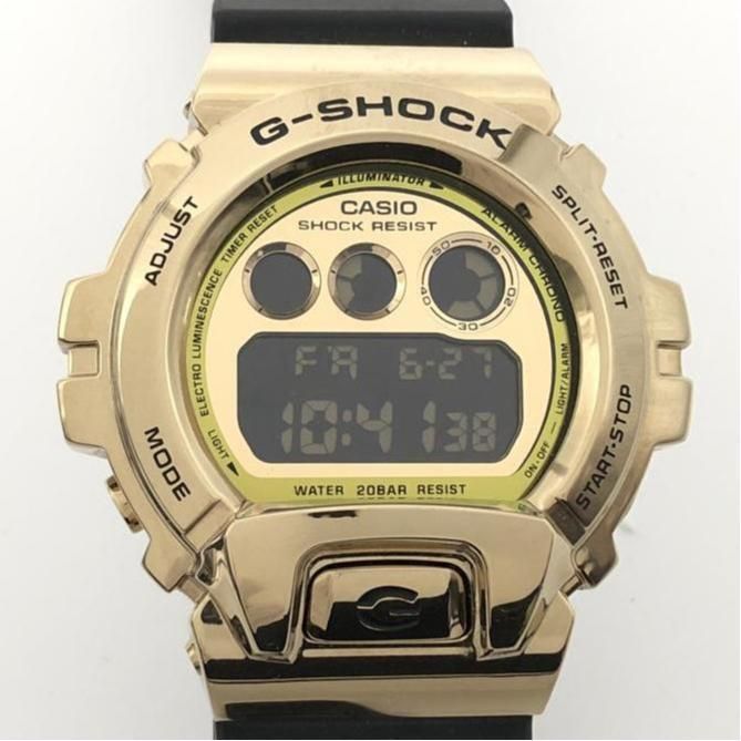 CASIO G-SHOCK GM-6900G 腕時計 ブラック ゴールド カシオ ジーショック 10 240022195643