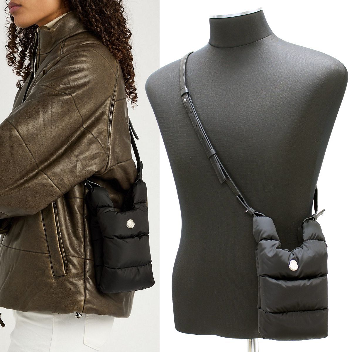 バッグ・カバンその他 MONCLER K209B 5L00004 M6275 MONCLER モンクレール Nakoa Crossbody Bag クロスボディバッグ