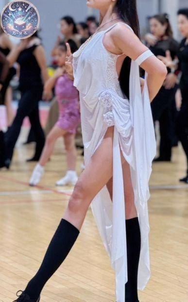ラテンワンピースドレス 社交ダンス衣装