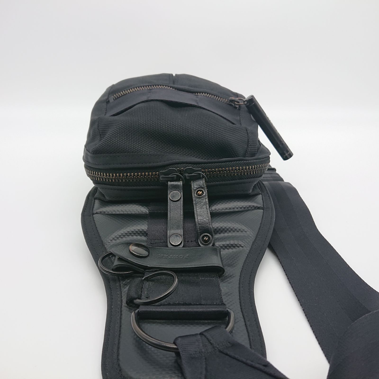 PORTER ポーター ヒート スリングショルダー ボディバッグ ブラック 美品 希少 極美品 ポーター ヒート スリング ショルダーバッグ ボディ