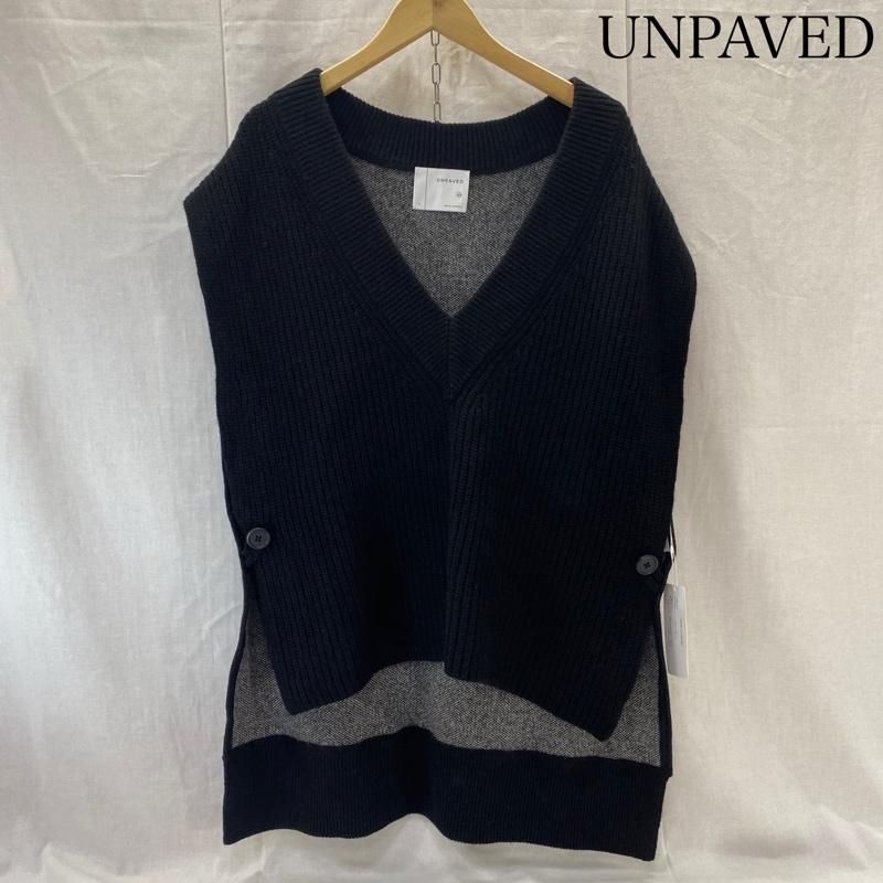 古着 ベスト KPAV-05 Oversized Tabard Vest in cashmere L カシミヤ100％