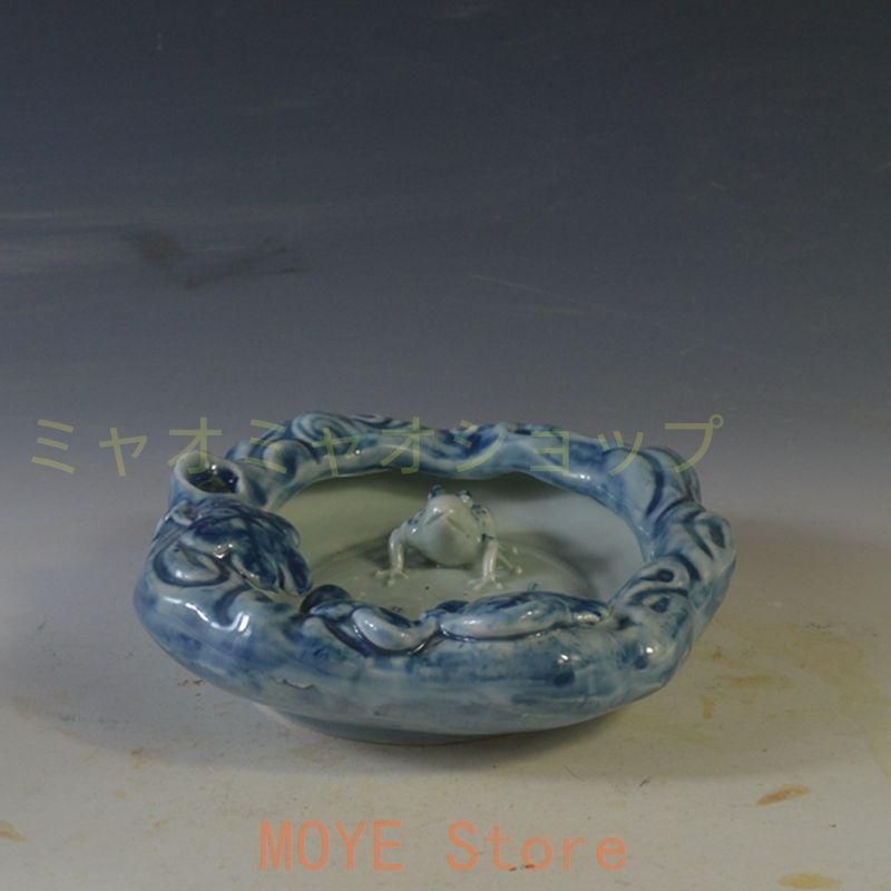 景徳鎮 陶磁器 仏の手 ペン洗い 書道具 文房具 工芸品 美術品 置物 景徳鎮 陶磁器 仏の手 ペン洗い 書道具 文房具 工芸品 美術品