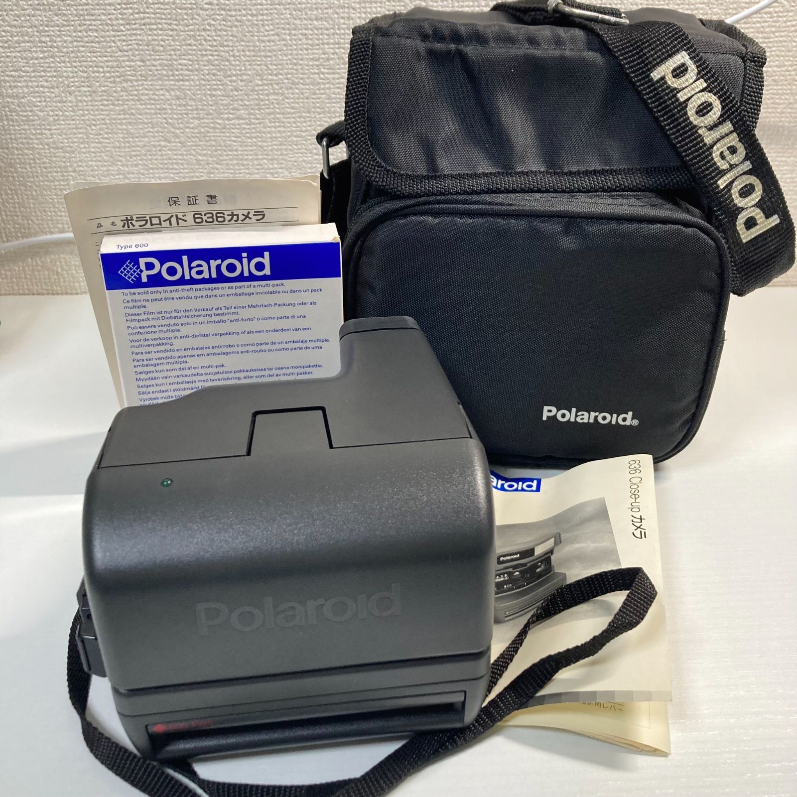 Polaroid OneStep closeup ポラロイドカメラ 動作未確認