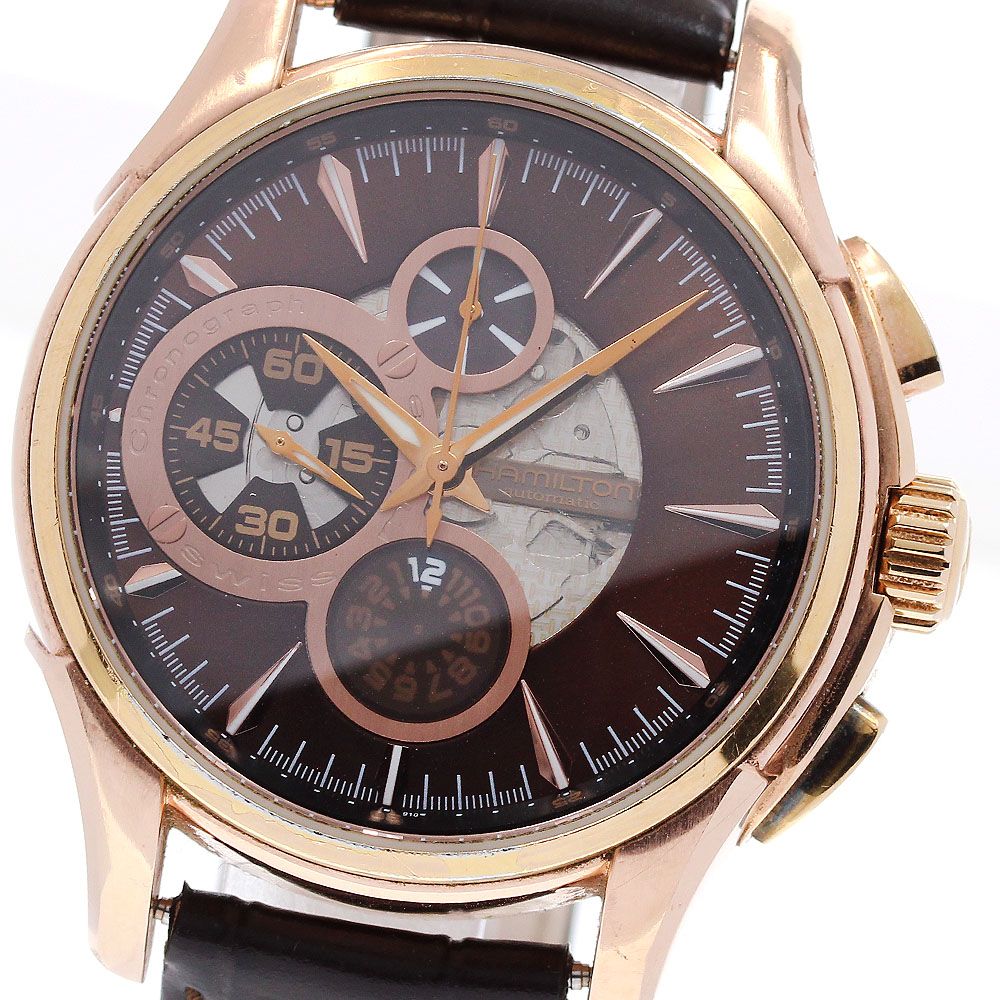ハミルトン HAMILTON H327460 ジャズマスター クロノグラフ 自動巻き 