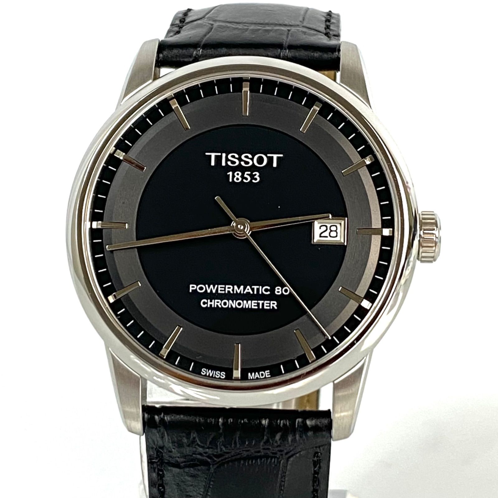 美品】ティソ T -クラシック パワーマチック80 クロノメーター 自動巻 