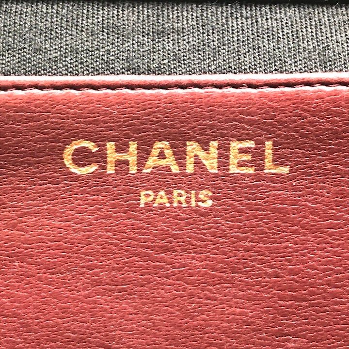 美品 CHANEL シャネル ココマーク ミニ マトラッセ コットンジャージ  