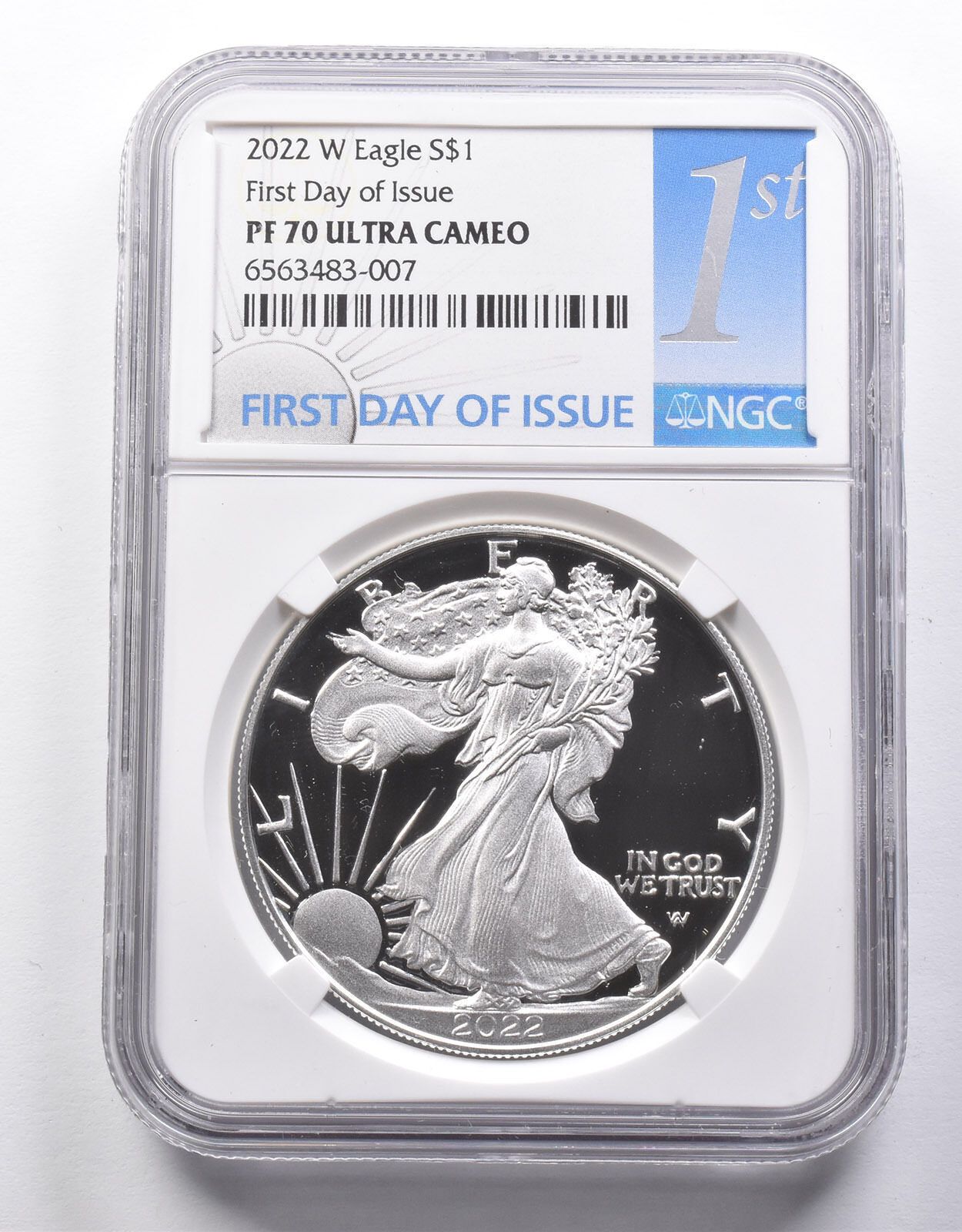 PF70 UCAM 2025W アメリカンシルバーイーグル FDOI NGC