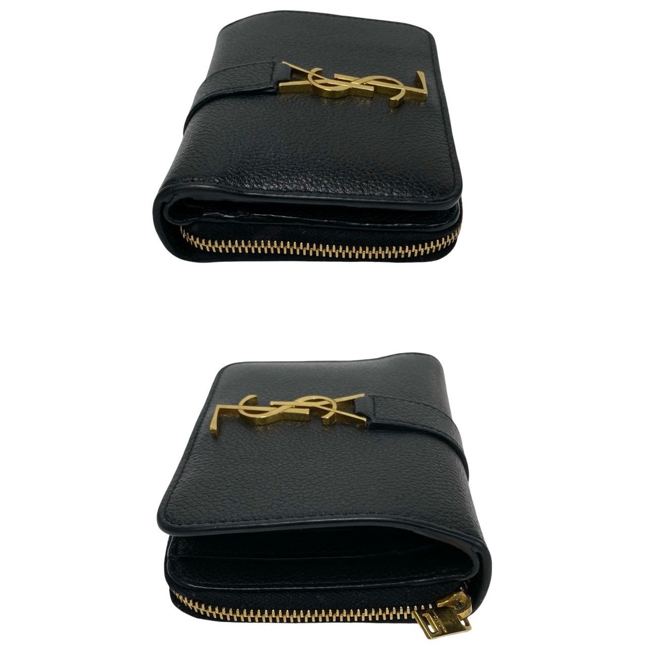 ほぼ未使用 箱付 YVES SAINT LAURENT イヴサンローラン YSL ロゴ