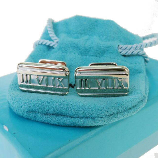 Mont Blanc モンブラン カフス シルバー 刻印あり ラウンド #A-8