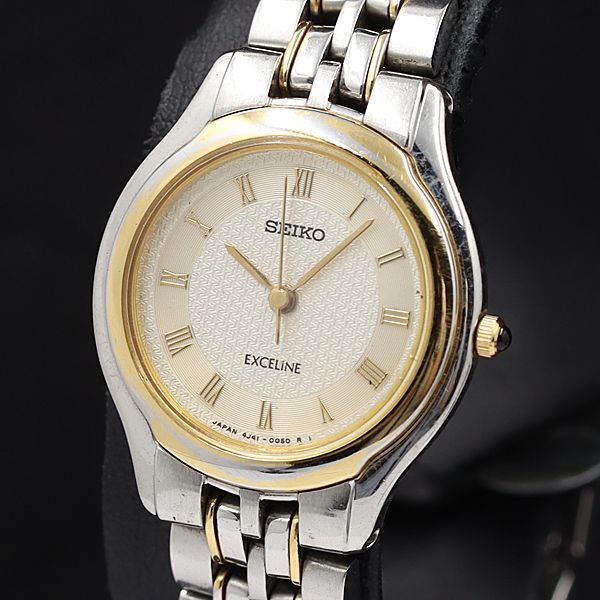 稼働/ケース保付】SEIKO クオーツ V701-1Y40アルバ コレクション SEIKO 