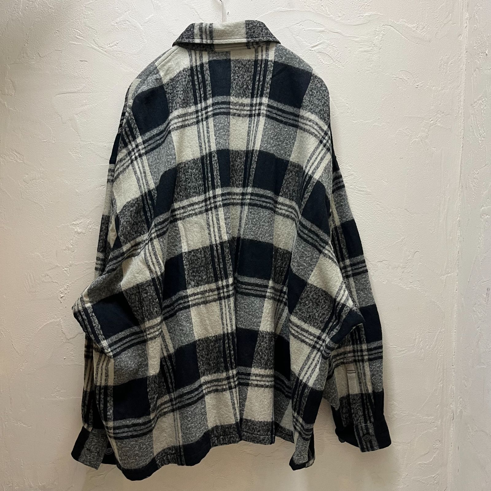 S'yte Yohji Yamamoto サイトヨウジヤマモト 23AW チェックシャツ UU-B10-008-1-03 サンプル品【代官山09】【中古】【メンズ】