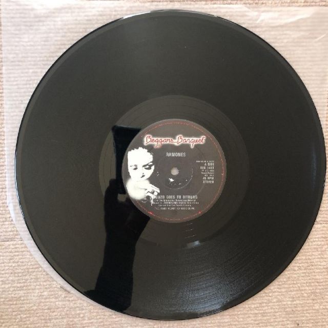 RAMONES レコード　極美品 良盤 激レア ラモーンズ Ramones 1985年 LPレコード Bonzo Goes