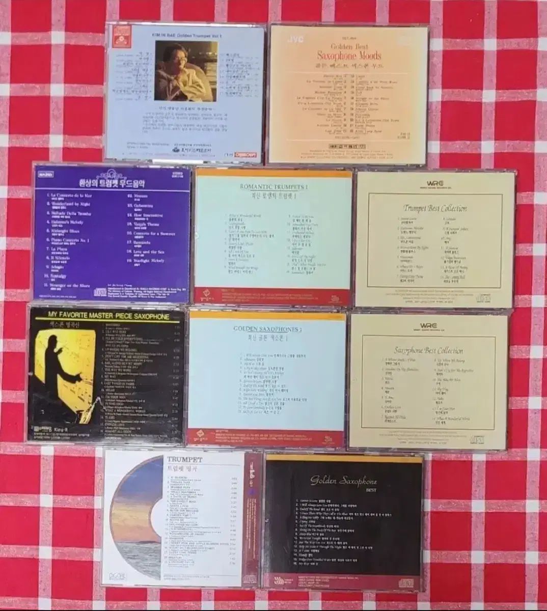 サクソフォン & トランペット CD まとめ売り