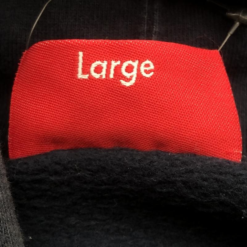 中古】Supreme piping sweat shirt L ネイビー シュプリーム[10  