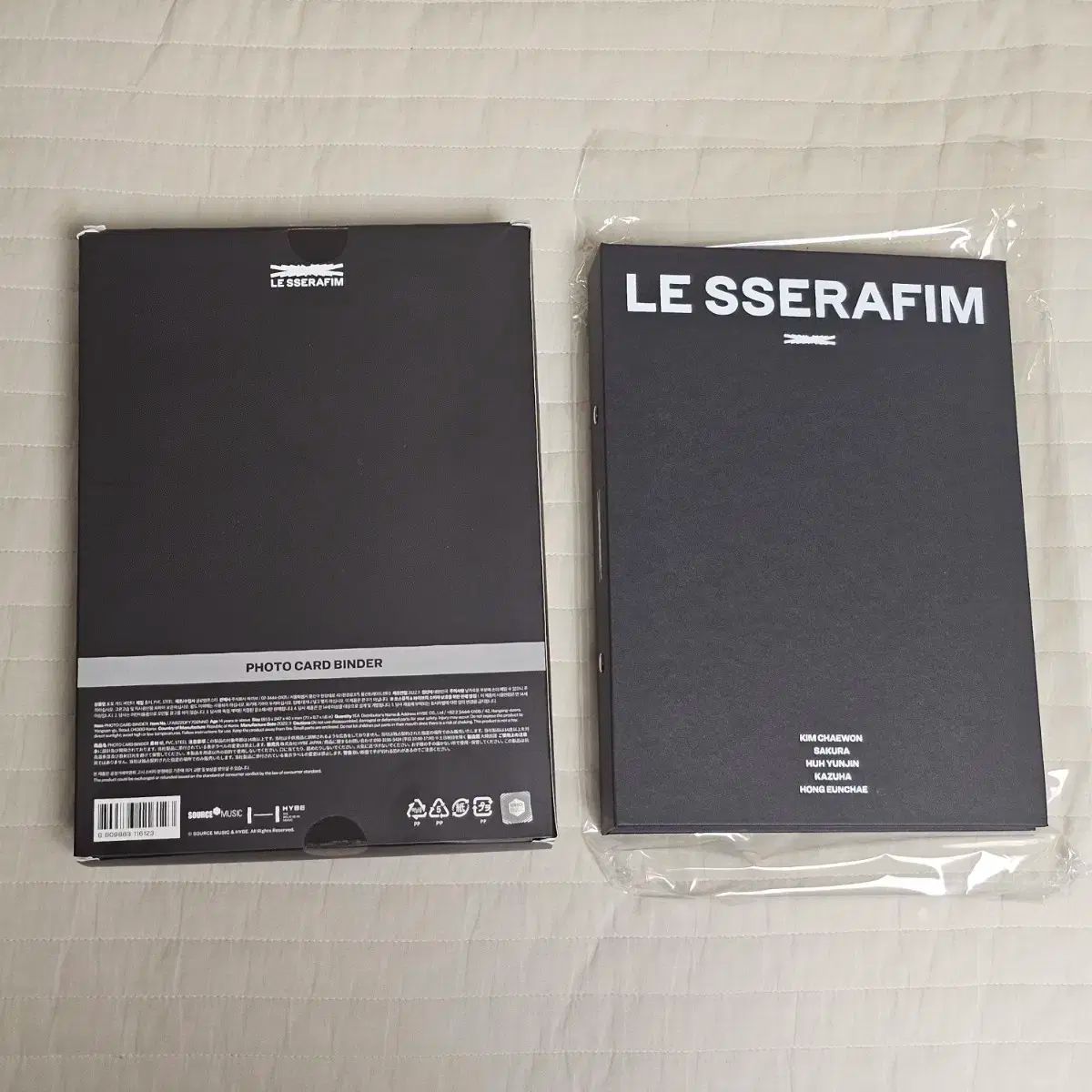 ANTIFRAGILE フォトカード バインダー　Le Sserafim 公式 新製品) LE SSERAFIM(ルセラフィム・ルセラ) 公式 オフィシャル