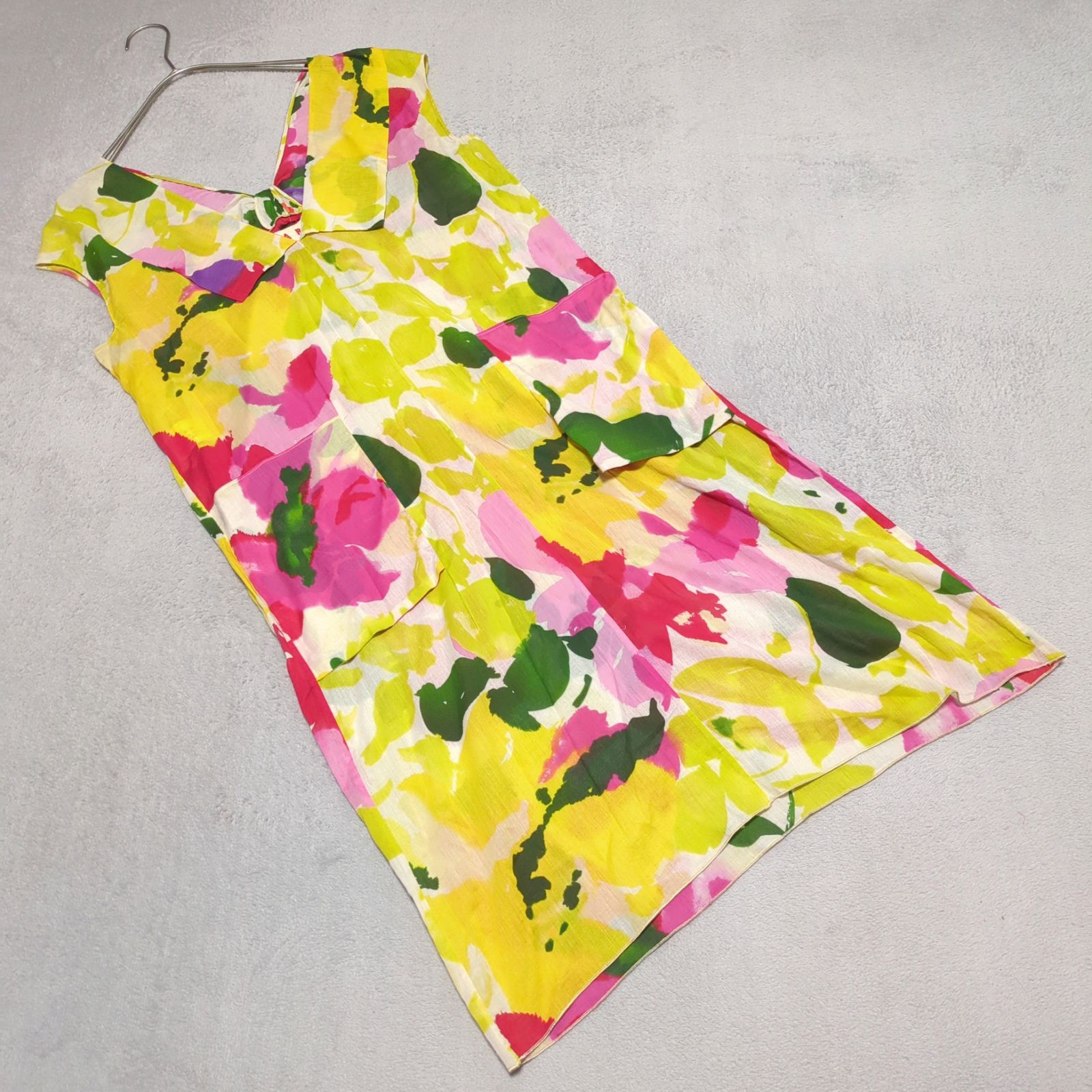 マルニ MARNI 38 チュニック フ 総柄 デザイン カラフル