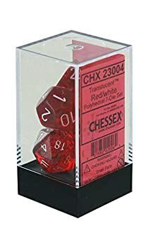 Polyhedral Dice :半透明オレンジ