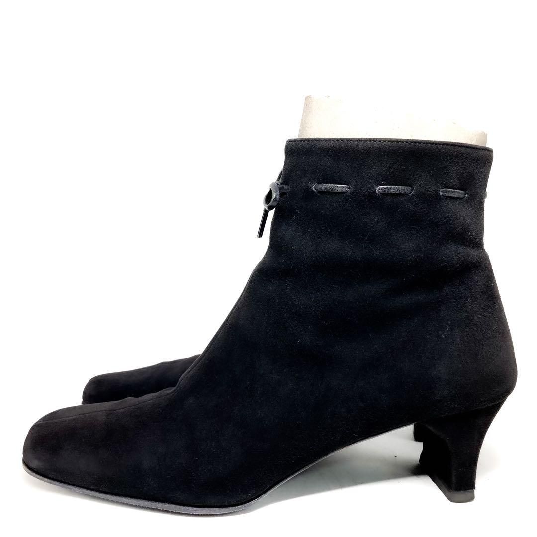 Salvatore Ferragamoフェラガモ／ショートヒールブーツ☆美品☆☆ フェラガモ ブーツ Salvatore Ferragamoフェラガモ／ショートヒール