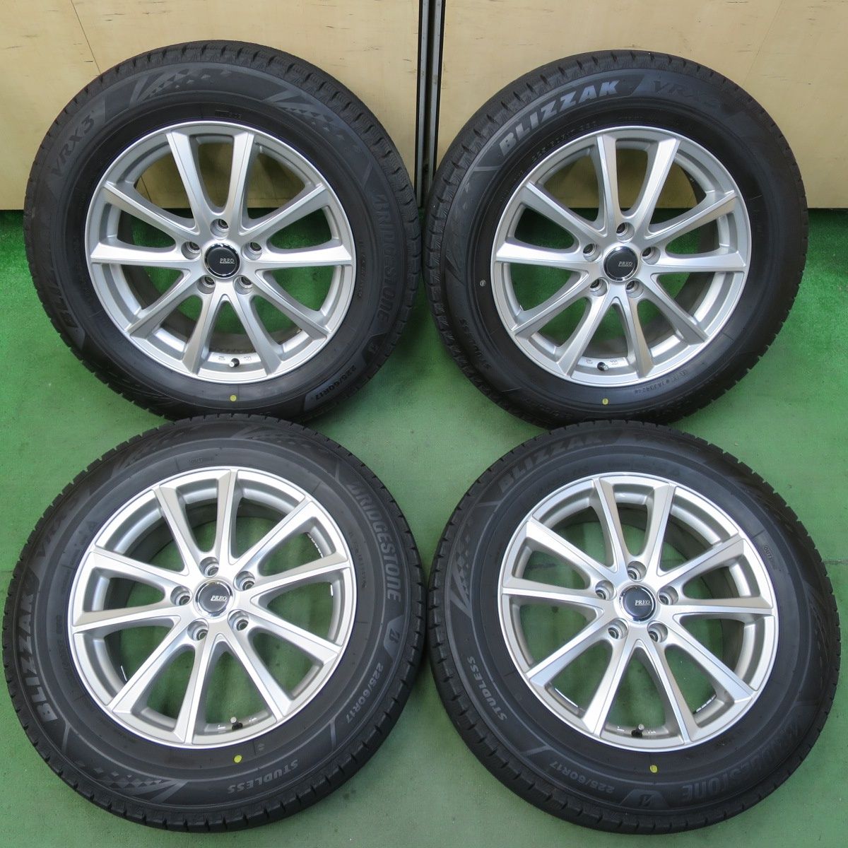 24 BRIDGESTONE VRX3 225/60R17 スタッドレス 2本 スタッドレス 24 BRIDGESTONE VRX3 225/60R17 スタッドレス 2本 スタッドレス