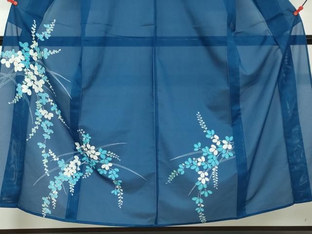【新品未使用】スノーボードブーツ 23.5cm 付下げ 身丈161cm 裄丈64.5cm M 袷 ますいわ屋 落款 幾何学 墨色