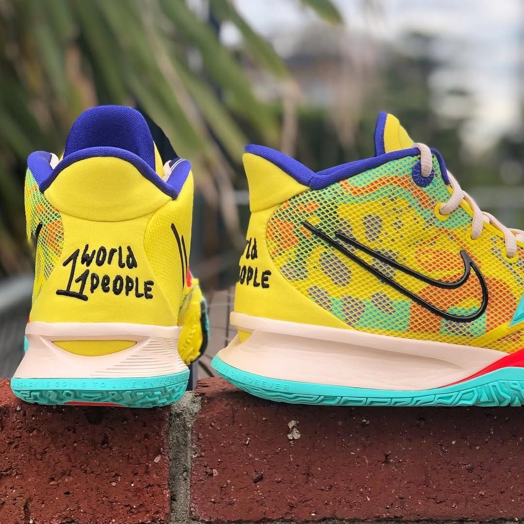 NIKE - ナイキ　カイリー7  &#39;1 World 1 People&#39; NIKE KYRIE 7 '1 WORLD, 1 PEOPLE' DETAILED SNEAKER REVIEW +