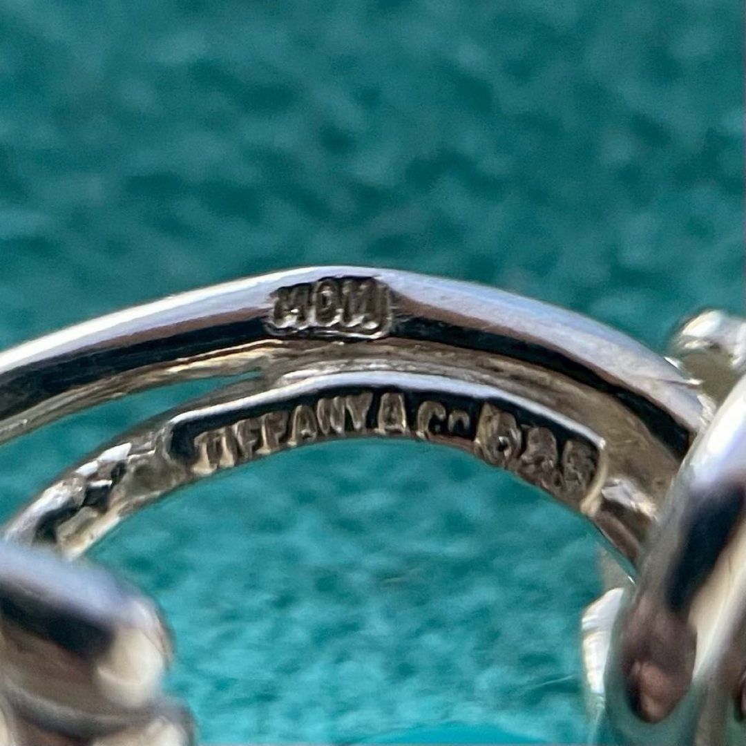 オールドティファニー ツイスト ノット カフス シルバー 925SE1fe