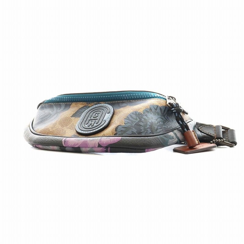 コーチ COACH × カフェファセット Kaffe Fassett シグネチャー 