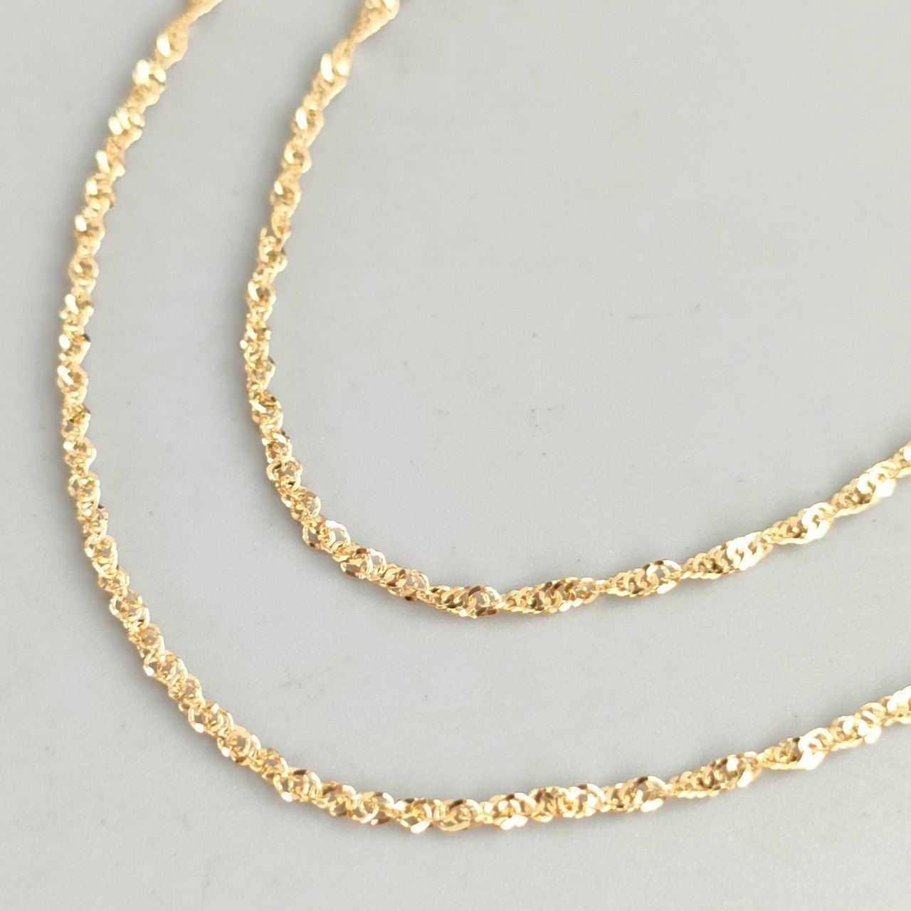 【美品】18金 K18 イタリー スクリューネックレス 男女兼用 3.95g 18金 K18 イタリー スクリューネックレス レディース 1.61g 39.5