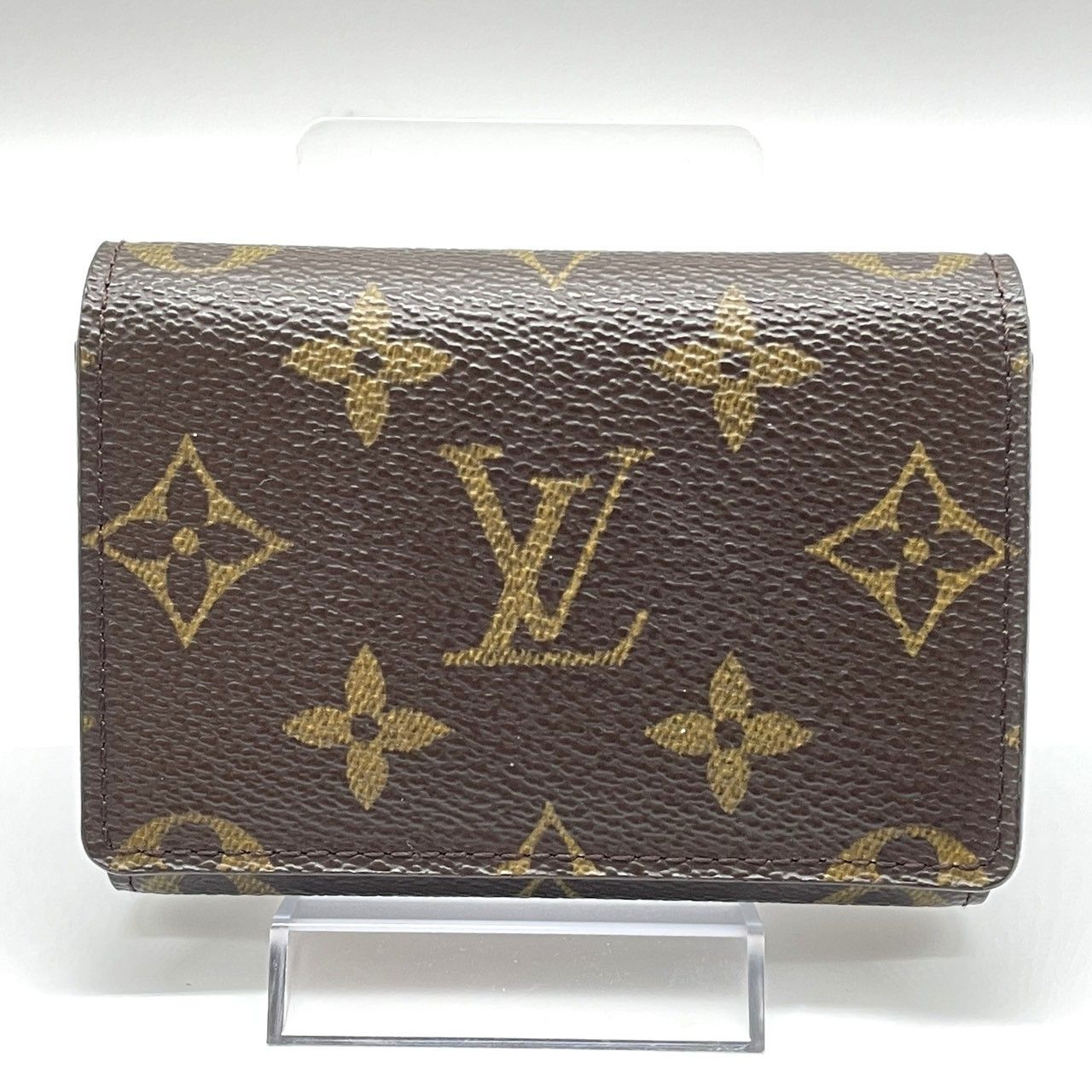 ルイヴィトンLOUISVUITTON モノグラム 名刺入 - メルカリ