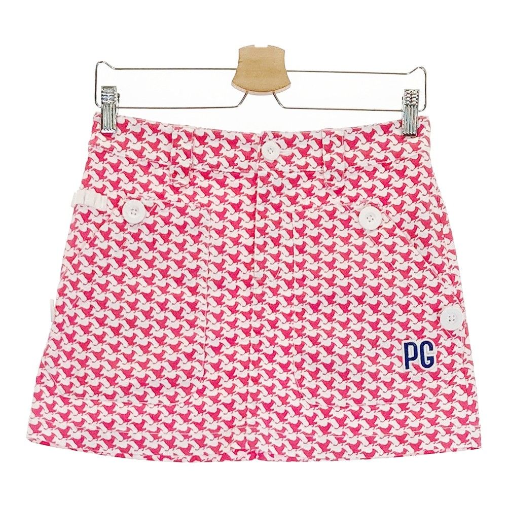 PEARLY GATES ピンク ロゴスカート サイズ0 PEARLY GATES ピンク ロゴスカート サイズ0 【公式通販】