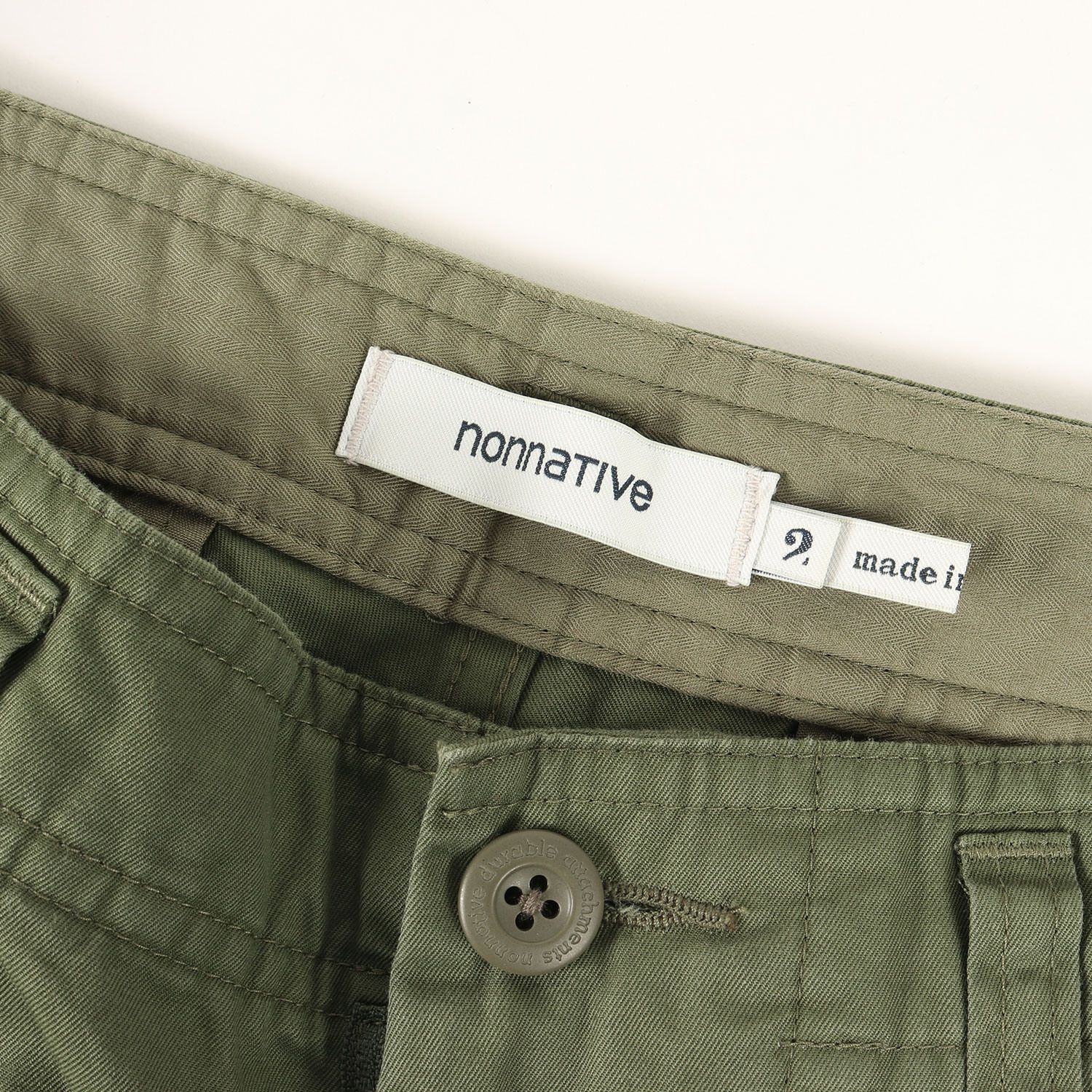 美品】NONNATIVE ノンネイティブ パンツ サイズ:2 / 24SS