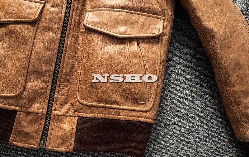 上質革ジャン メンズ カウハイド 牛革 復刻 40年代 G1タイプ