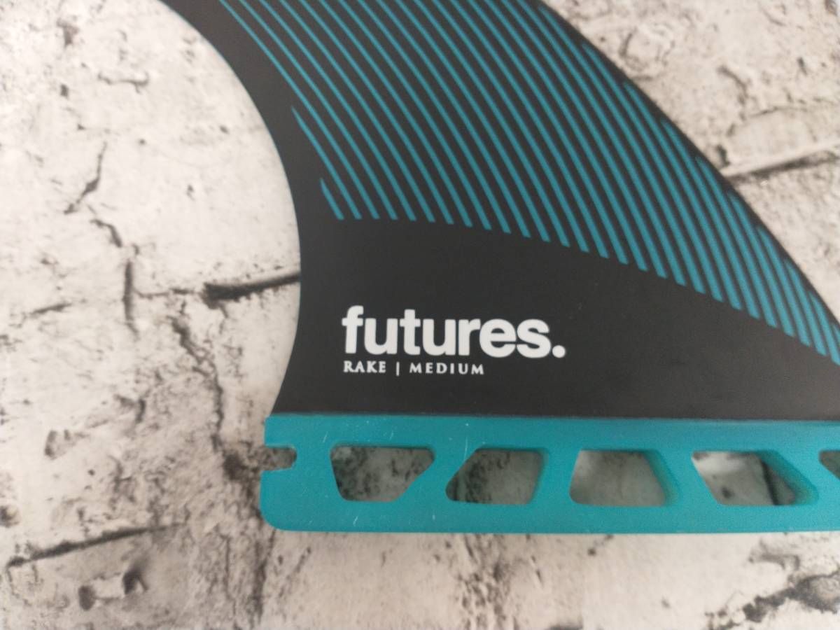 サーフボードフィン Futures RTM HEX R6 RAKE LEGACY フューチャー RTM