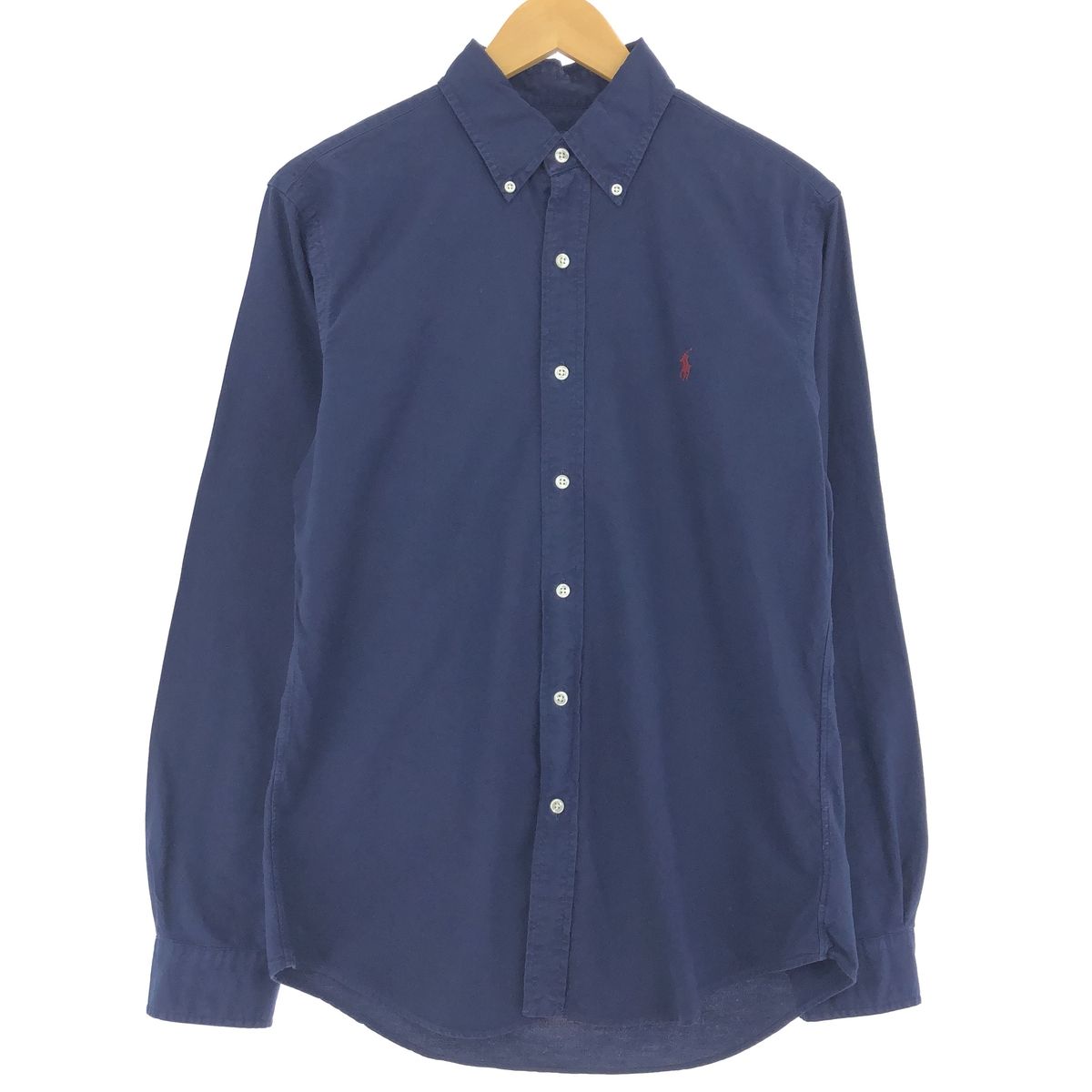 古着 ラルフローレン Ralph Lauren SLIM FIT スリムフィット 長袖 ボタンダウンシャツ メンズM/eaa435495