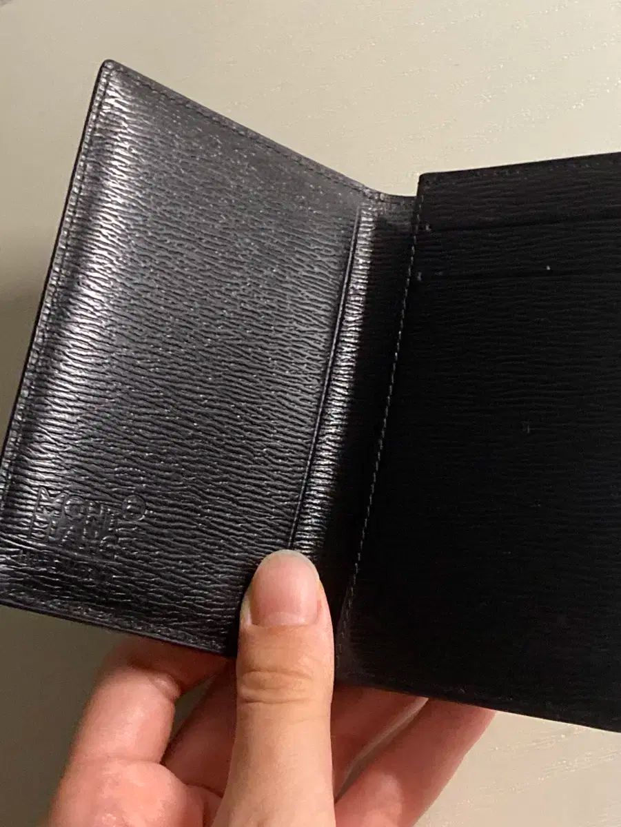 モンブラン名刺入れ 極微品 モンブラン 名刺入れ 美品 極美品