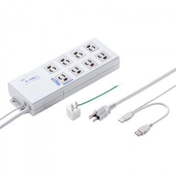 【お得，100%新品】 サンワサプライ USB連動タップ TAP-RE2UN 電源ユニット